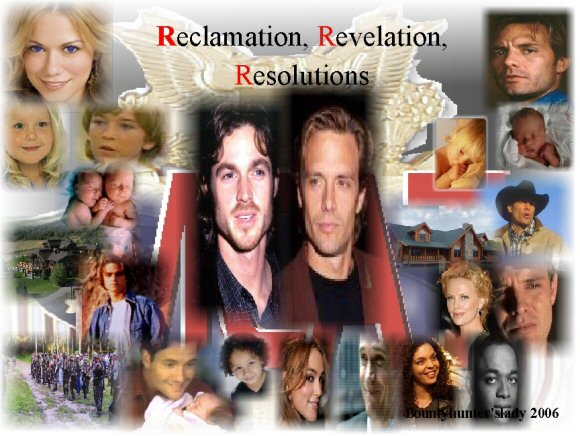 Reclamation, Revelation, Resolutions