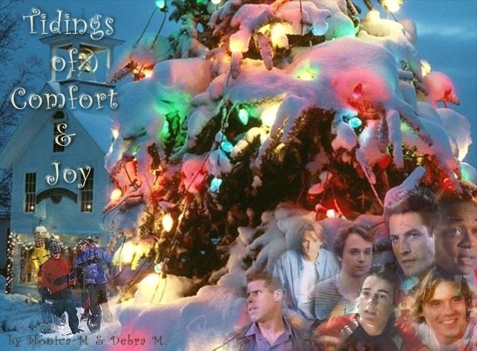 TIDINGS OF COMFORT AND JOY by Monica M. and Debra M.