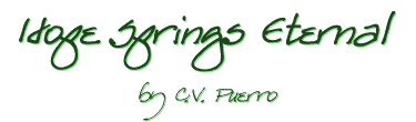 HOPE SPRINGS ETERNAL by C.V. Puerro