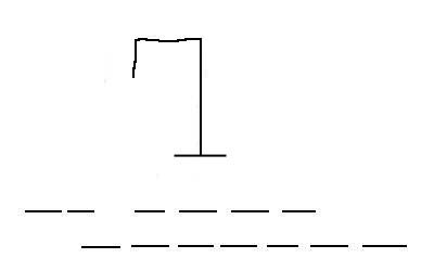 blank hangman game