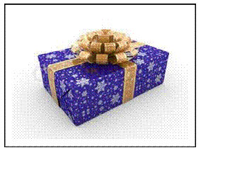 wrapped gift