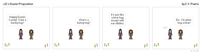 JD's Easter Proposition