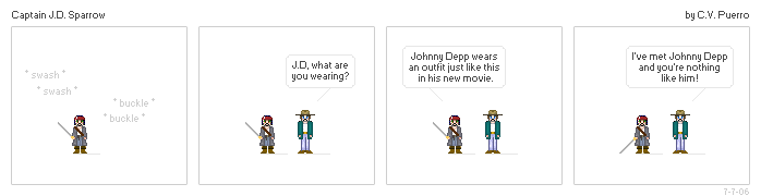 Captain J.D. Sparrow