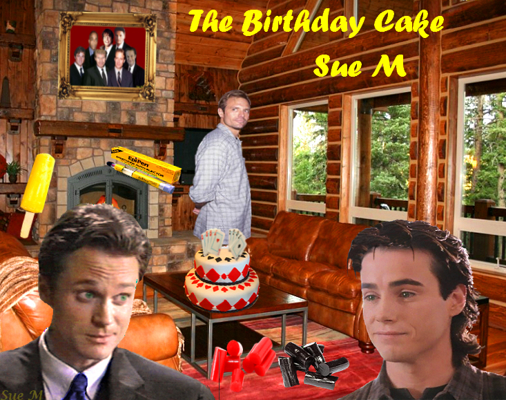 The Birthday Cake by Sue M